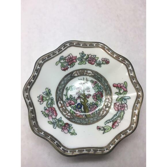 VINTAGE Coalport CHINA Indian Tree Pattern SET OF TWO Teacups and Saucer SET - Picture 11 of 12